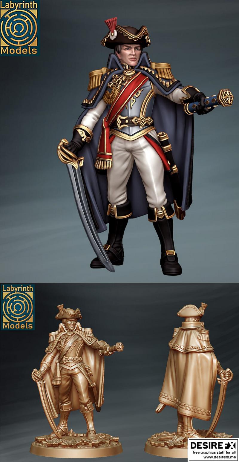 魔技队长3D打印模型|Labyrinth Models – Magitek Captain – 3D Print Model