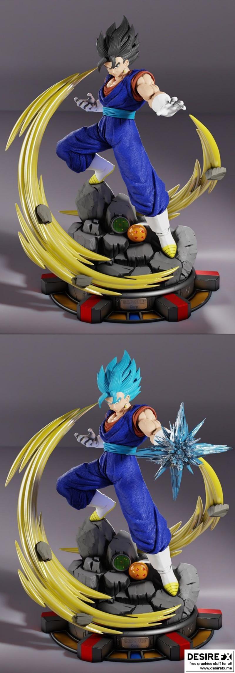VEGITO supreme group 3D打印模型|VEGITO SUPREME GROUP XXX – 3D Print Model STL