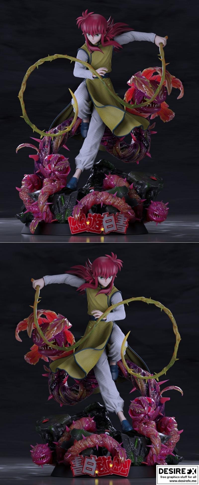 Kurama 3D打印模型|Kurama – 3D Print Model STL