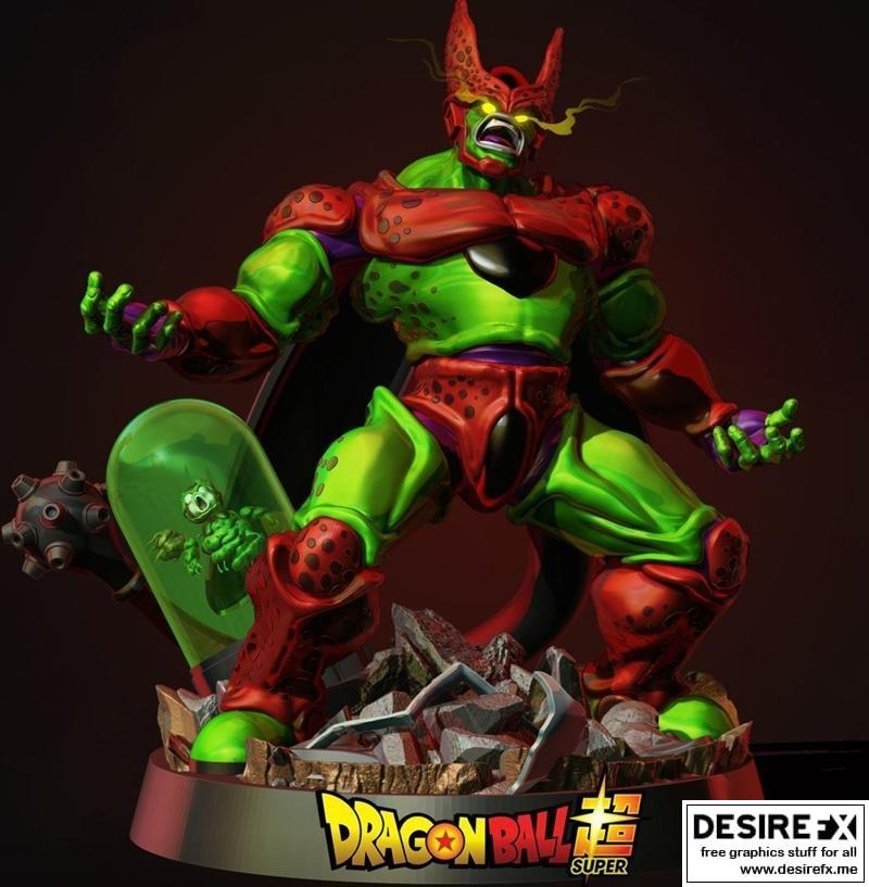 Max Cell – 3D打印模型：动漫角色细胞形态设计|Max Cell – 3D Print Model STL