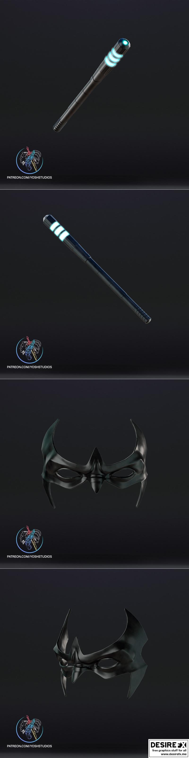 夜翼日 3D打印模型|Nightwing day – 3D Print Model STL