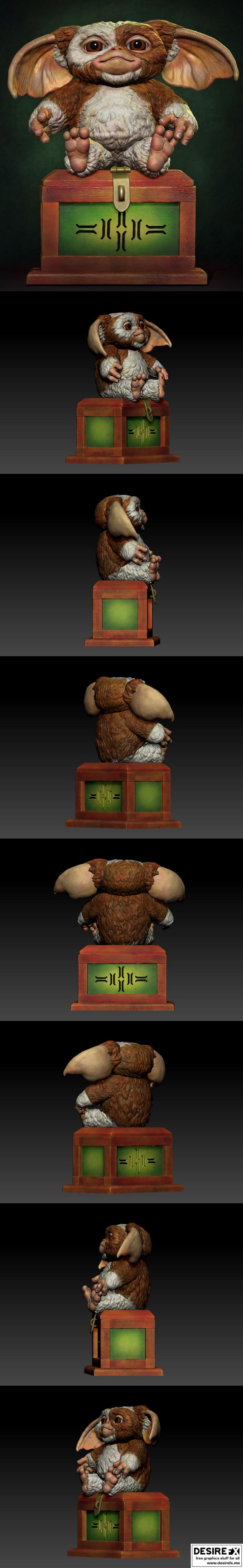 Diklich艺术工作室 | Gizmo | 3D打印模型|Diklich Art – Gizmo – 3D Print Model