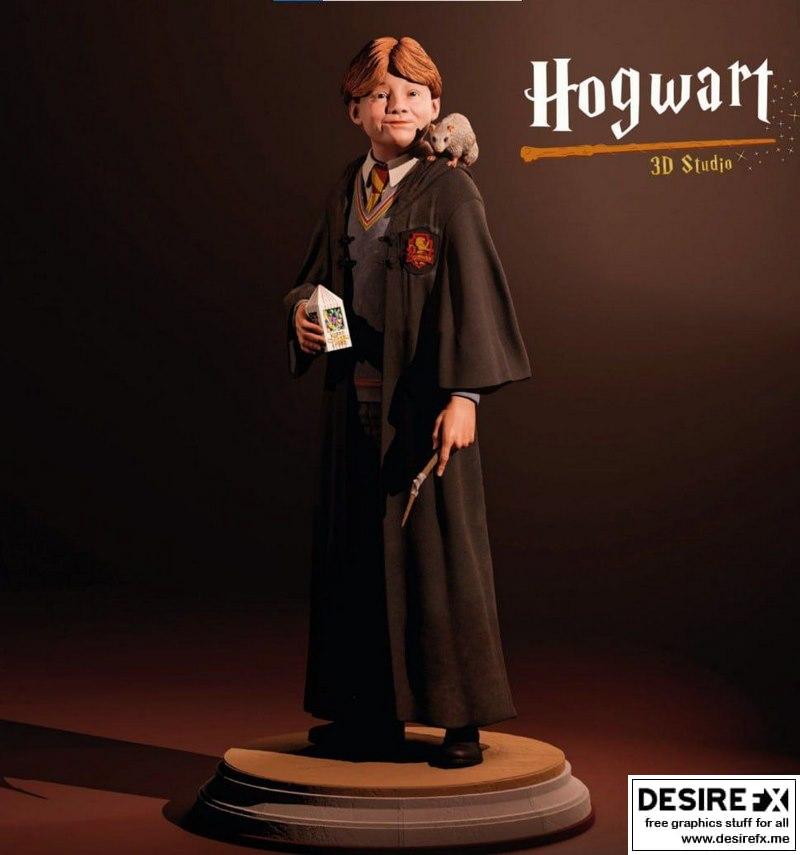 罗恩·韦斯莱 3D打印模型|Ron Weasley – 3D Print Model
