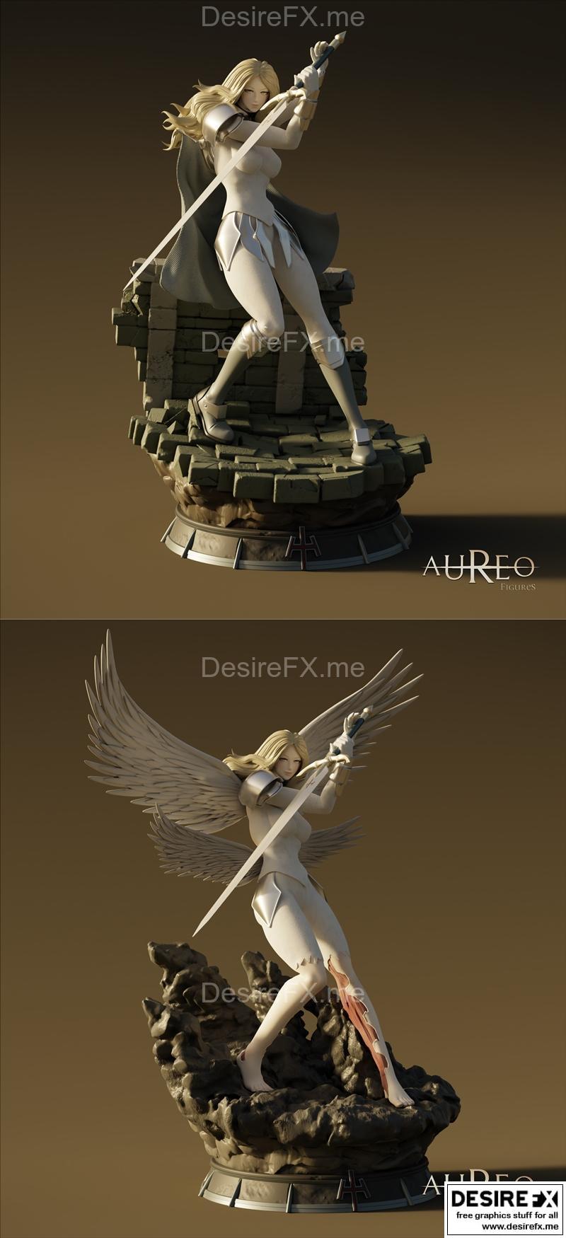 Teresa（克莱莫尔）3D打印模型|Teresa (Claymore) – 3D Print Model STL