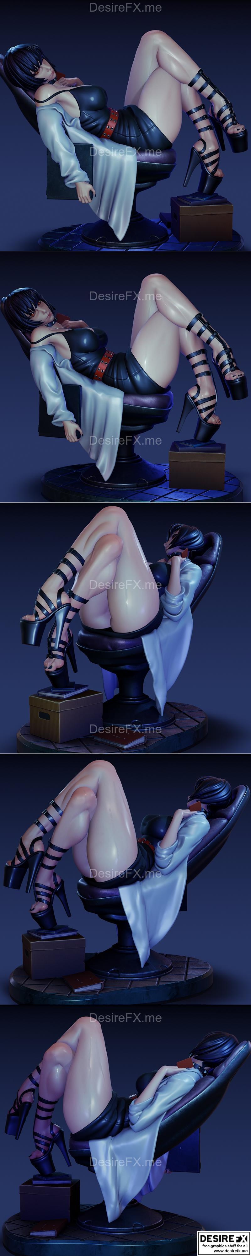 Tae - 3D打印模型：动漫游戏角色精模|Tae – 3D Print Model STL