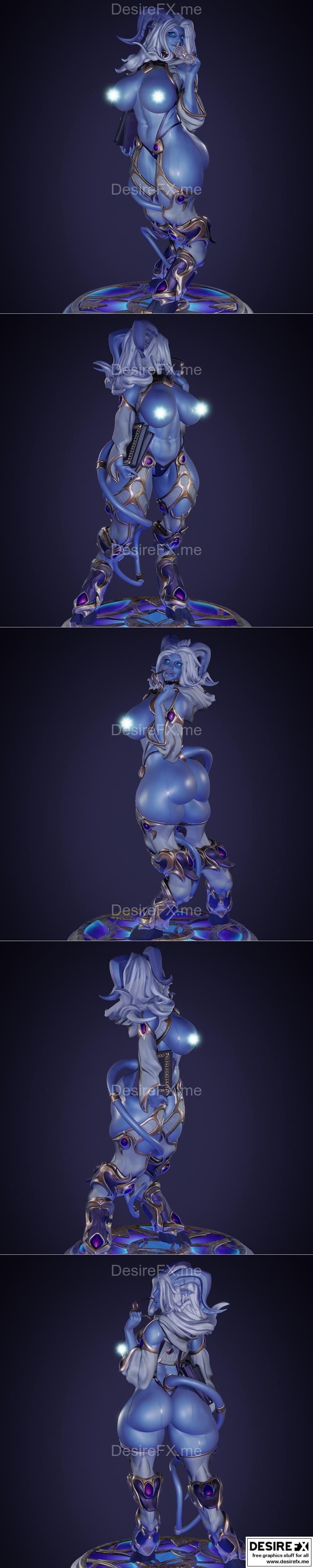 达拉然3D打印模型|Draenei – 3D Print Model STL