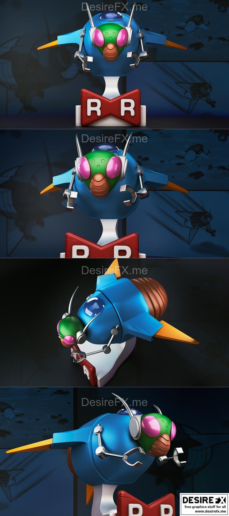 CELL Spy机器人 3D打印模型|CELL Spy robot – 3D Print Model STL