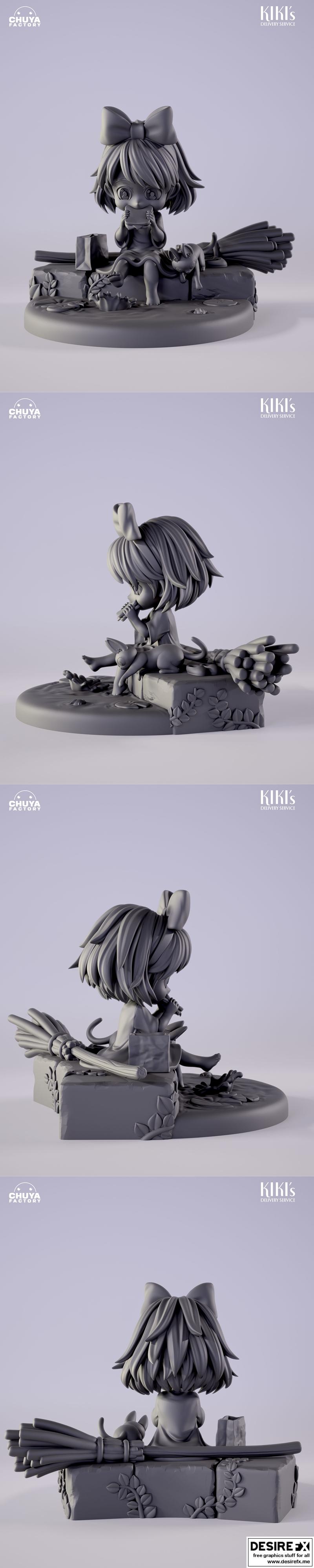 奇奇 3D打印模型|Chuya Factory – Kiki – 3D Print Model STL