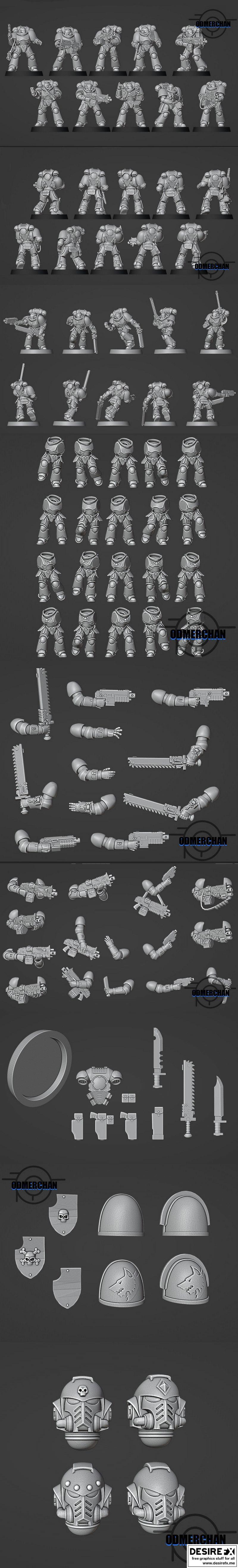 Astartus系列3D打印模型|The Astartus Collection – 3D Print Model