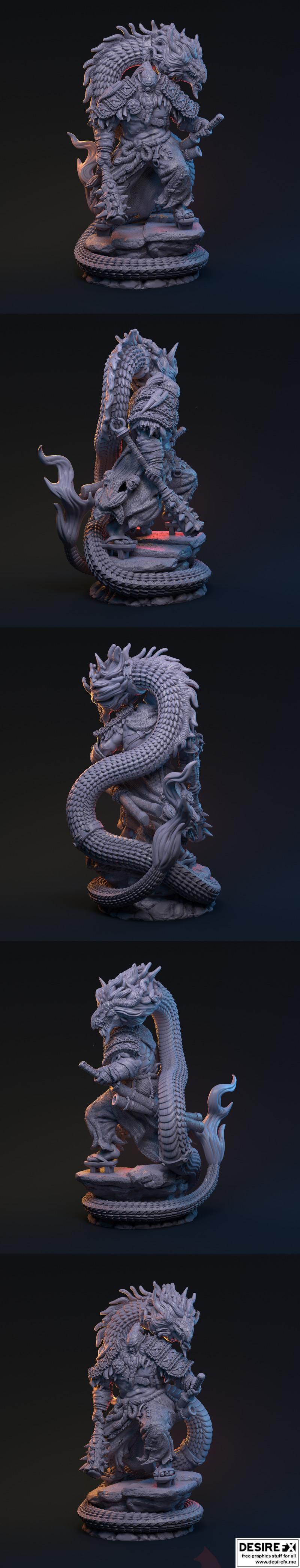 Mythreal Games – The Lords Of Harun – Tosatsusha Oni – 3D Print Model