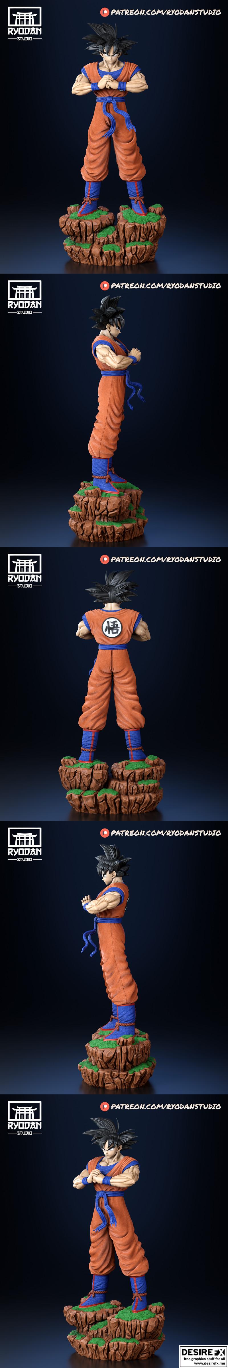 悟空 3D打印模型|Goku – 3D Print Model