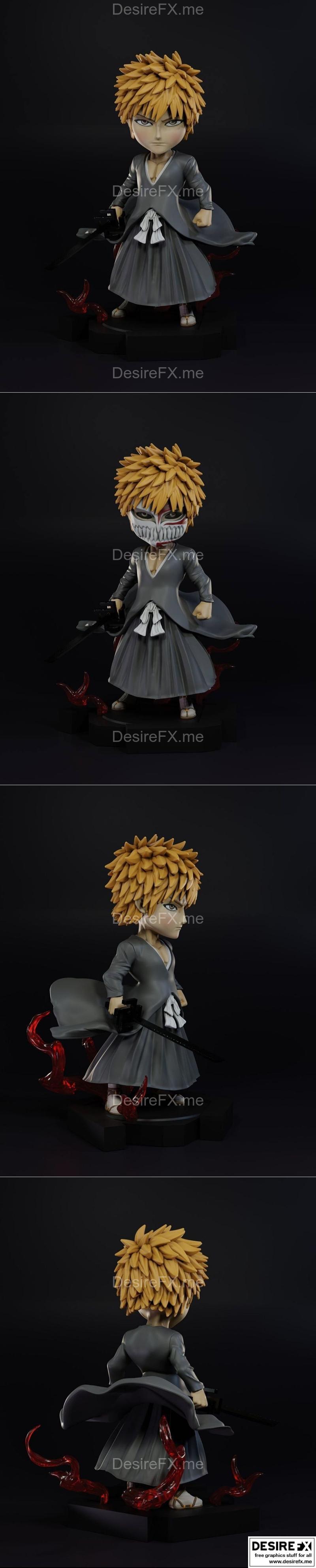 鬼灭之刃 伊之助 3D打印模型|Ichigo Kurosaki – 3D Print Model STL