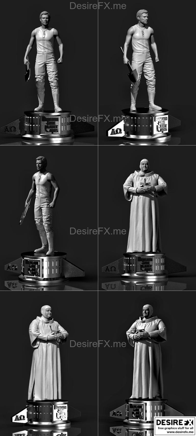 Adiposo与Brent 3D打印模型|Adiposo and Brent – 3D Print Model STL