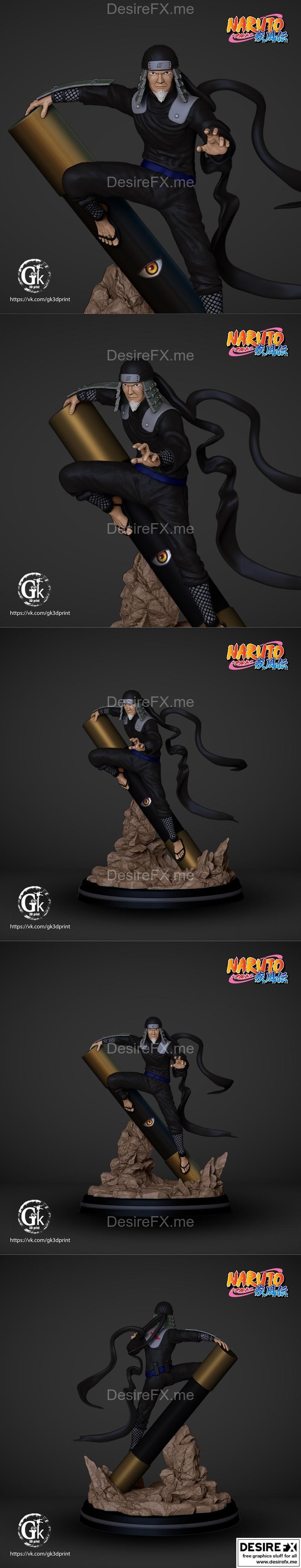 萨尔托比 - 3D打印模型 - 木叶忍者人偶|Sarutobi – 3D Print Model STL