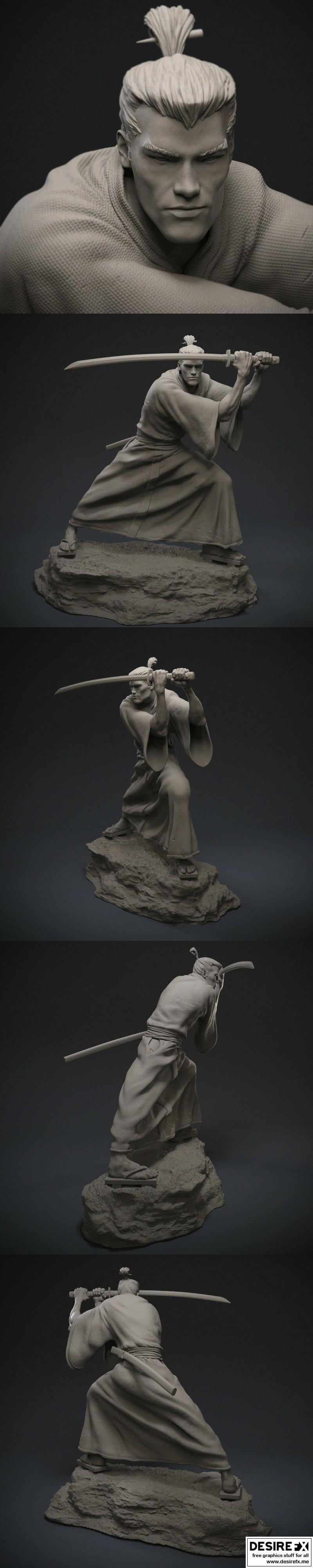 samurai jack 3d打印模型|Samurai Jack – 3D Print Model