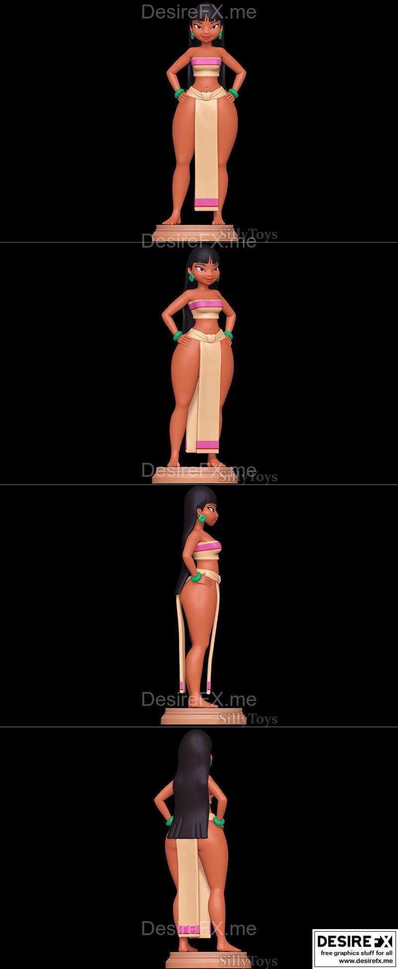 Chel 之路通往艾尔多拉多 3D打印模型|Chel – Road to Eldorado – 3D Print Model STL