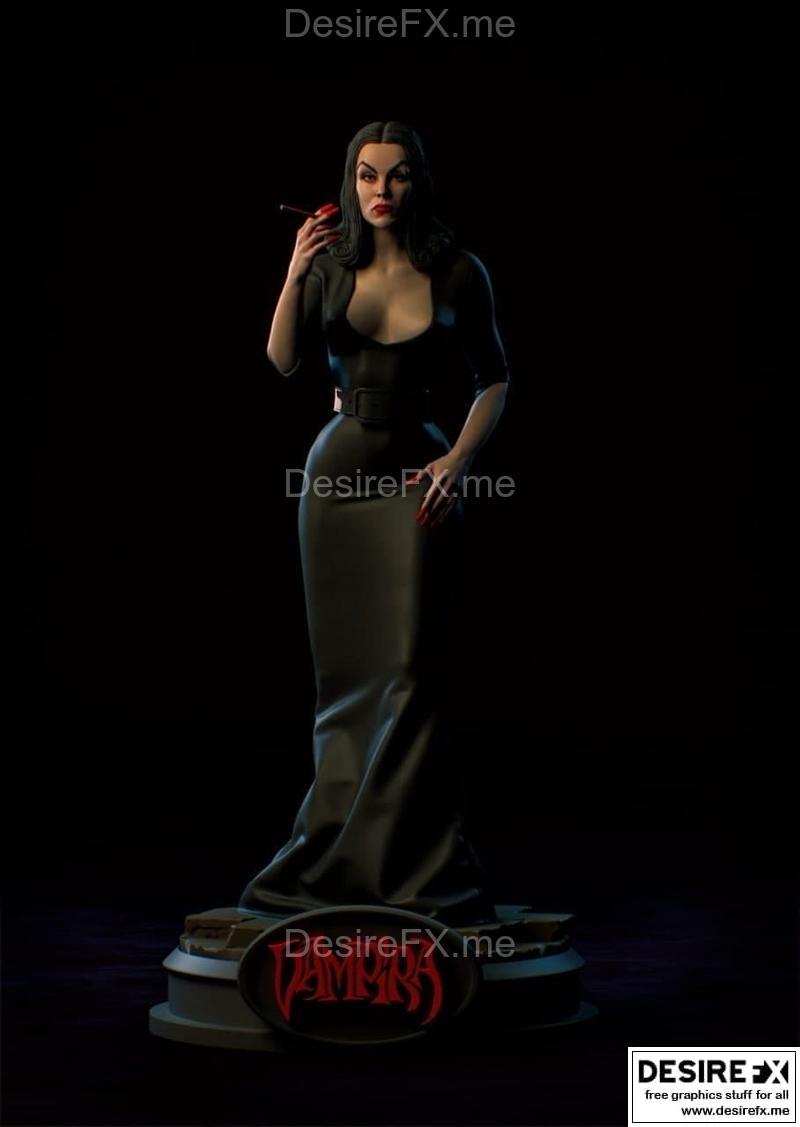 Vampirella 3D打印模型|Vampirella – 3D Print Model STL