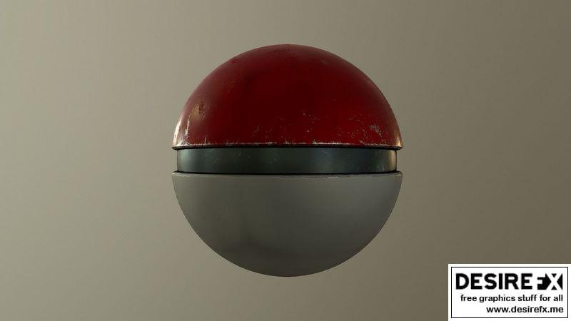 3D打印模型：宝可梦（皮卡丘）|Pokeball 3D print model