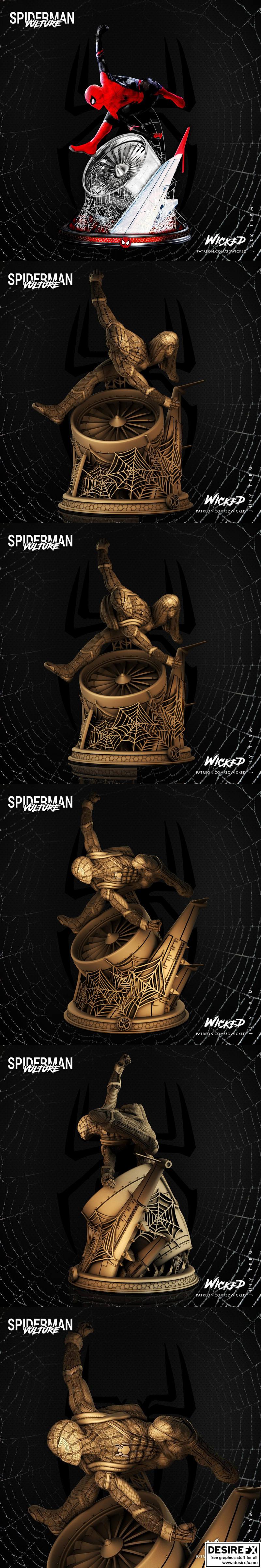 Wicked - 蜘蛛侠 - 3D打印模型|Wicked – Spider Man – 3D Print Model