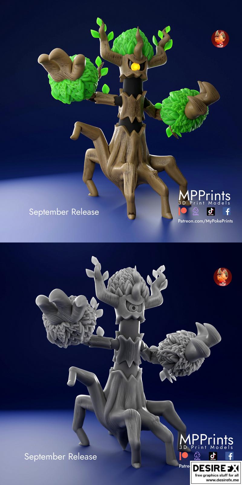 Trevant - 3D打印动漫角色模型|Trevant – 3D Print Model