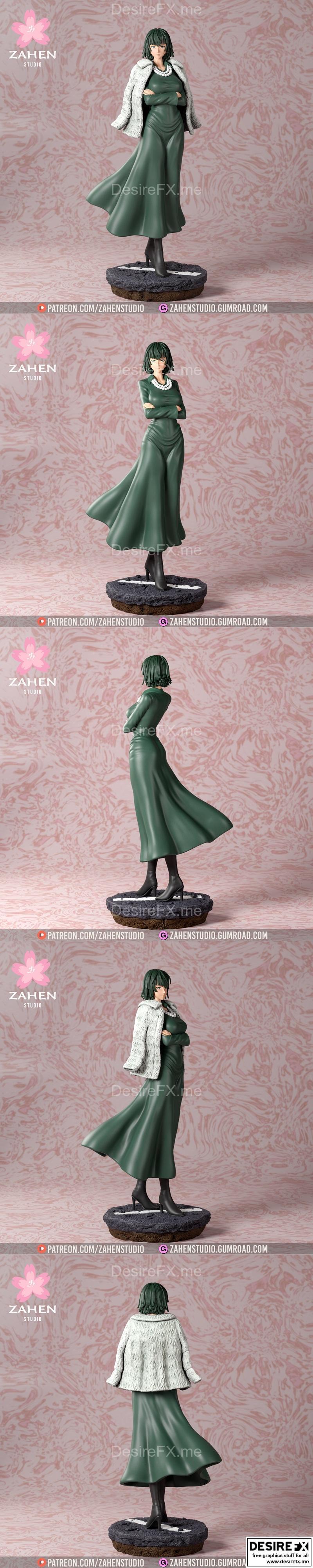 Zahen Studio - Fubuki - 3D打印模型|Zahen Studio – Fubuki – 3D Print Model STL