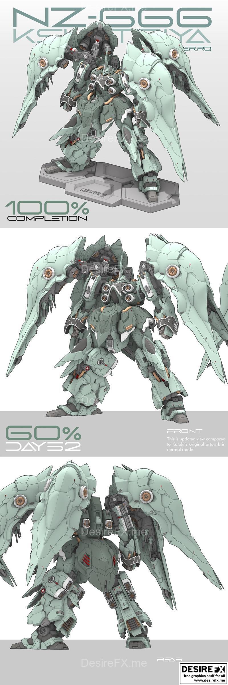 NZ-666 克什特里亚 3D打印模型|NZ-666 Kshatriya – 3D Print Model STL