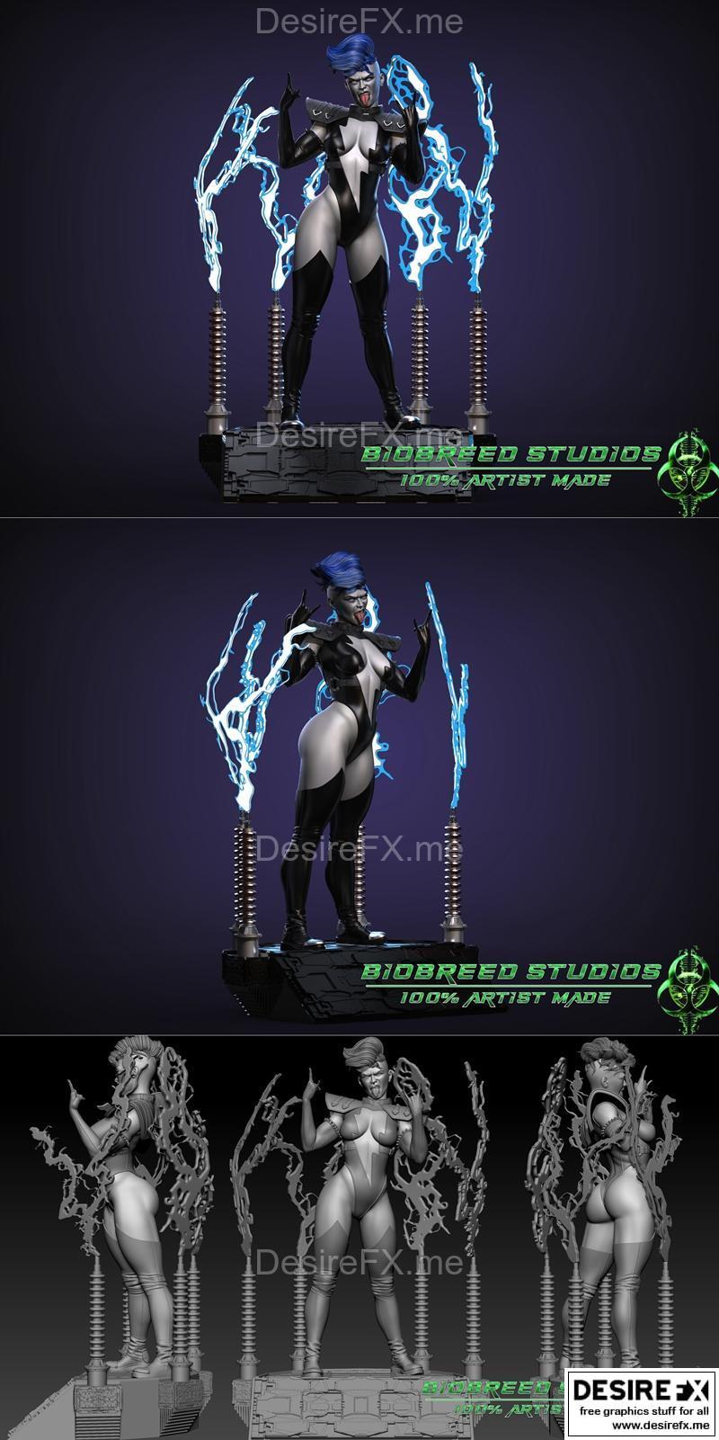 Biobreed - Livewire - 3D打印模型|Biobreed – Livewire – 3D Print Model STL