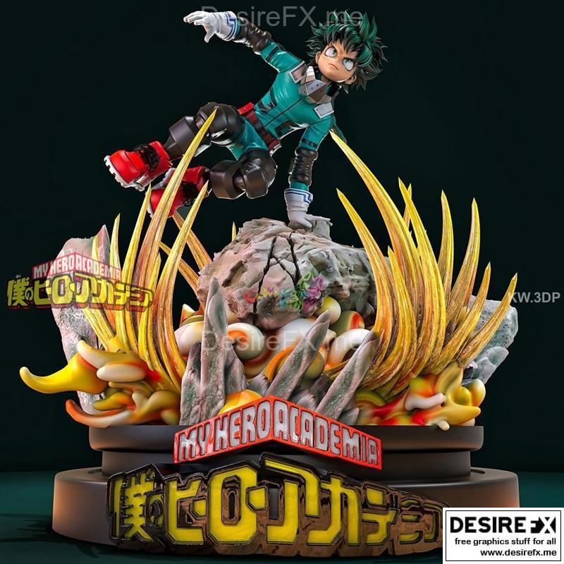 Nueva与Carpeta合作3D打印模型：动漫游戏角色立体造型STL文件|Nueva and Carpeta – 3D Print Model STL