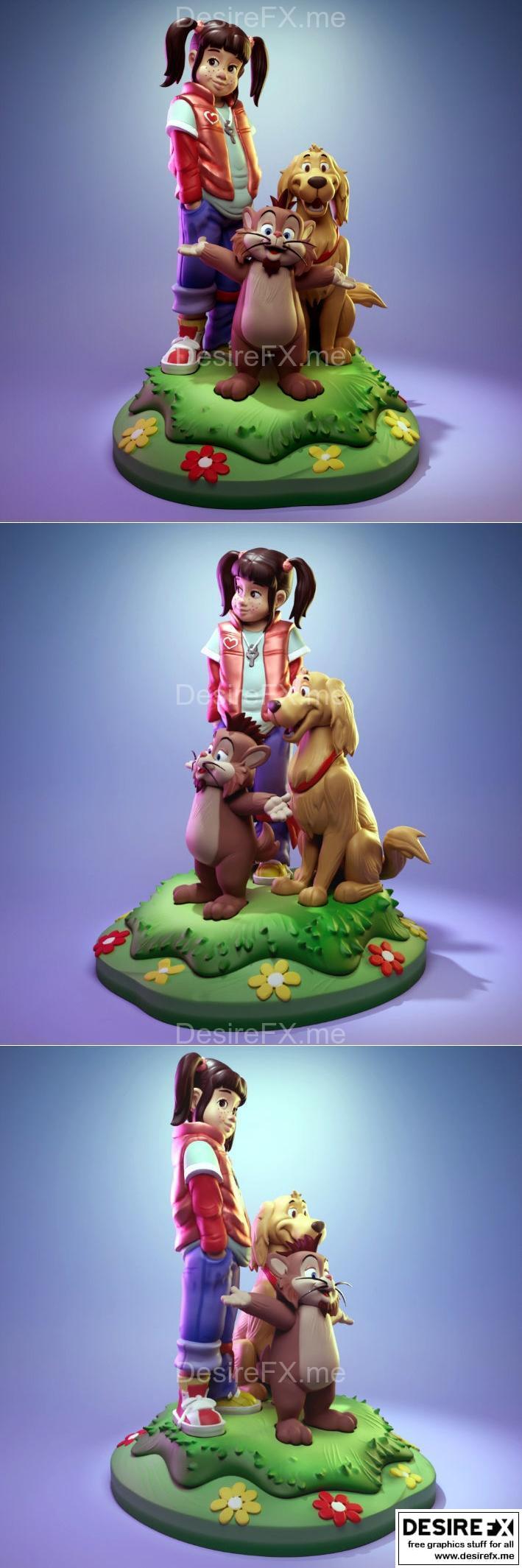 Punky Brewster 3D打印模型|Punky Brewster – 3D Print Model STL