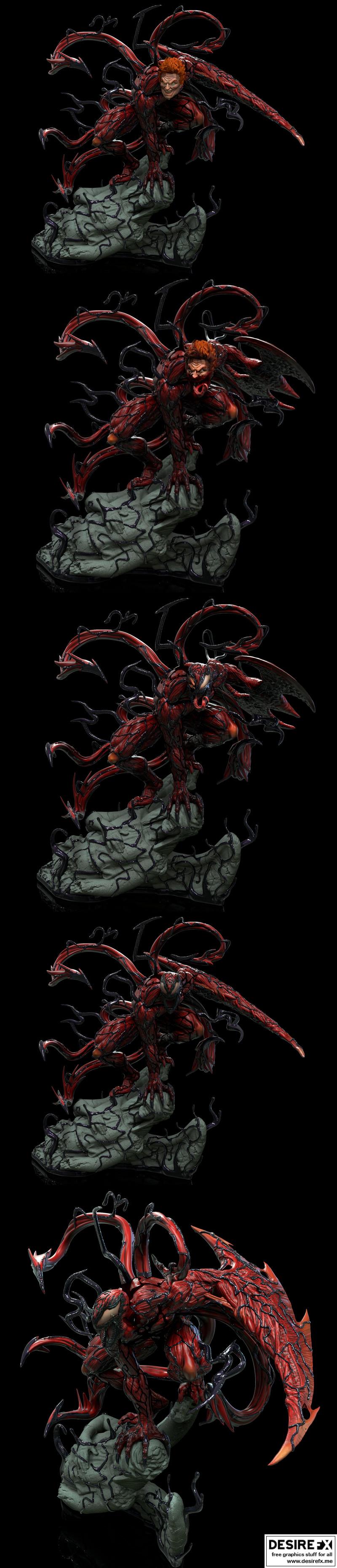 Carnage 3D打印模型|Carnage – 3D Print Model