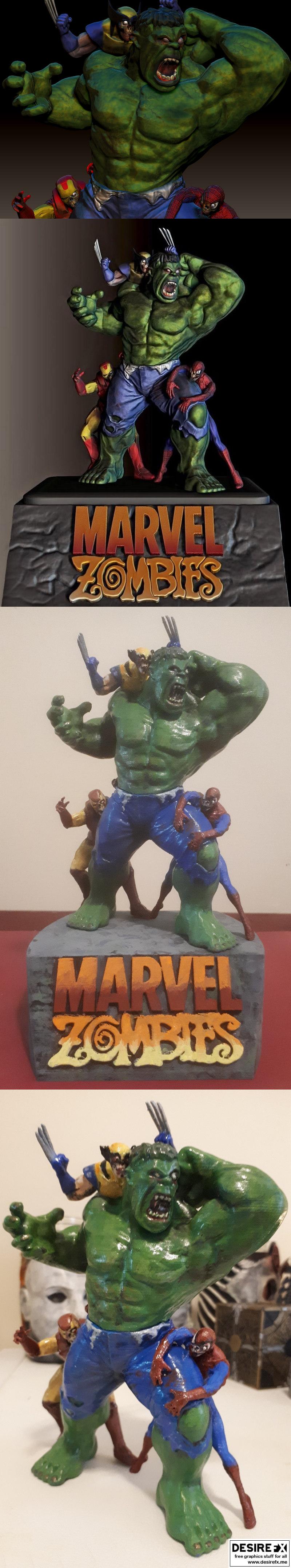 Marvel Zombies – 3D Print Model