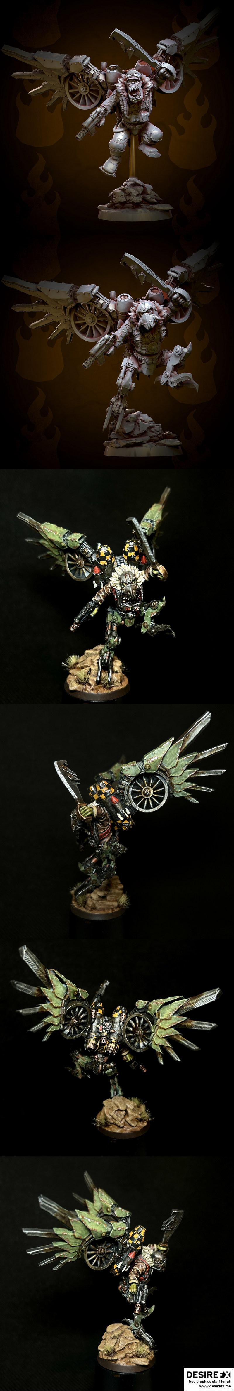 MrModulork 3D打印模型：Da Vulture角色造型|MrModulork Da Vulture – 3D Print Model