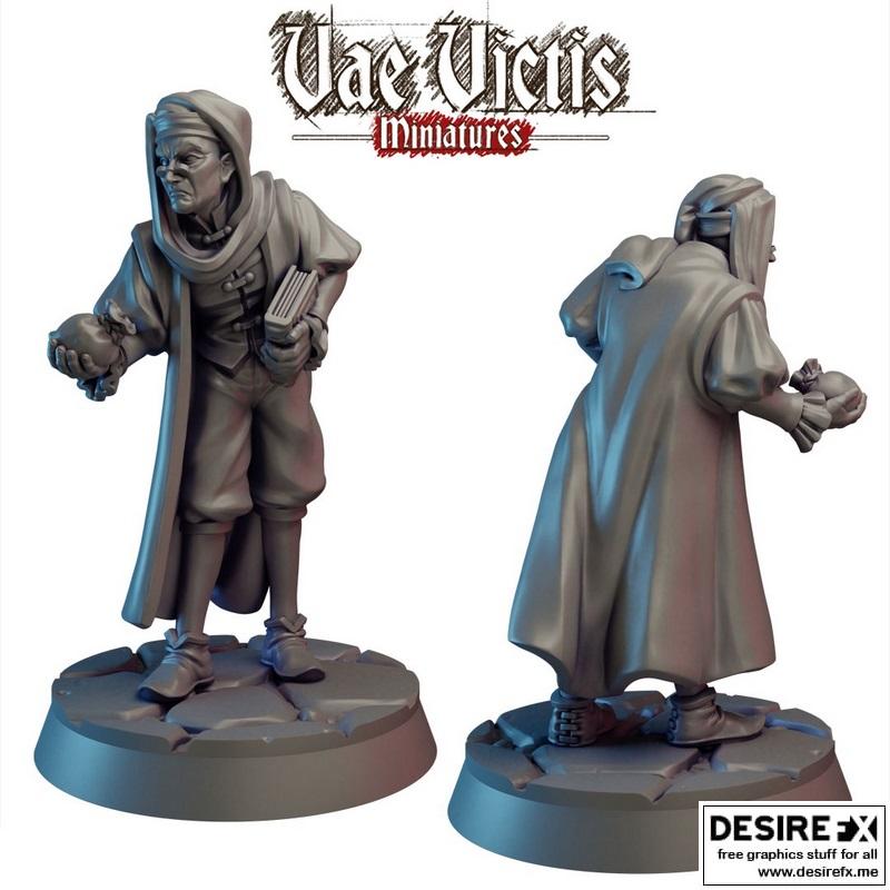 瓦尔维斯：税务官 3D打印模型|Vae Victis – Tax Collector – 3D Print Model