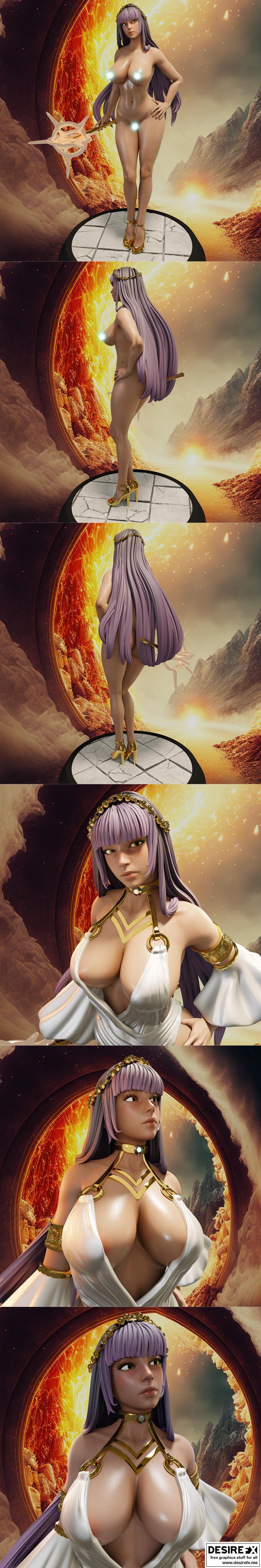 QB作品 - 灵弧法师 - 3D打印模型|QB Works – Sol Arcanist – 3D Print Model STL