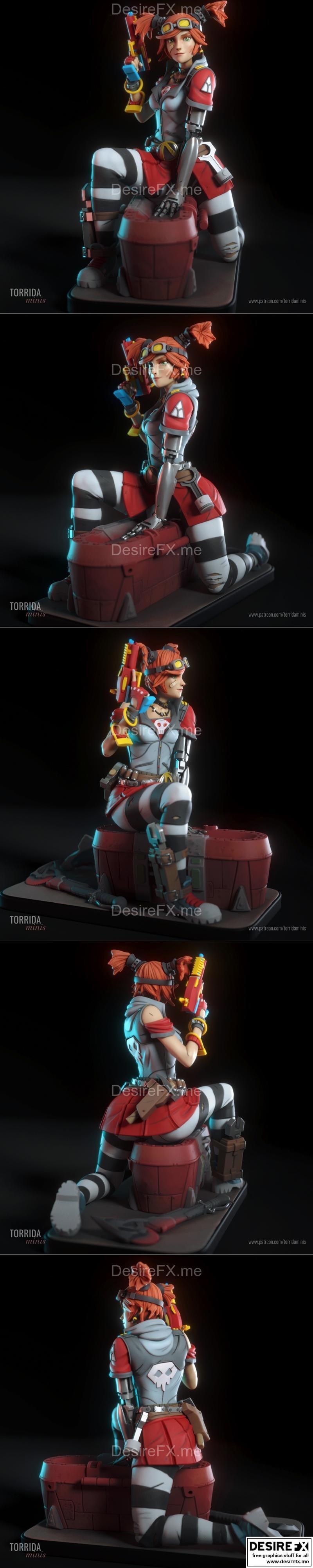 Torrida Minis - Gaige - 3D打印模型|Torrida Minis – Gaige – 3D Print Model STL