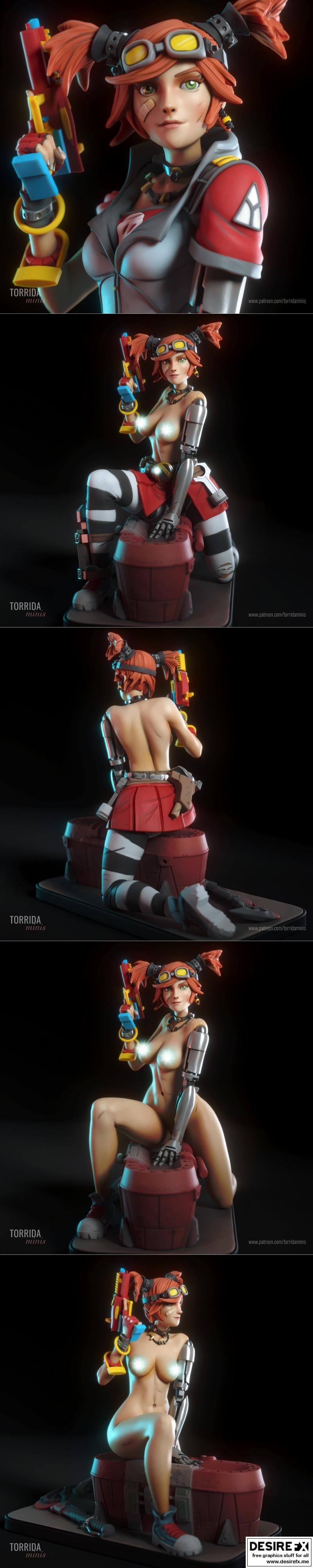 Torrida Minis - Gaige - 3D打印模型|Torrida Minis – Gaige – 3D Print Model STL