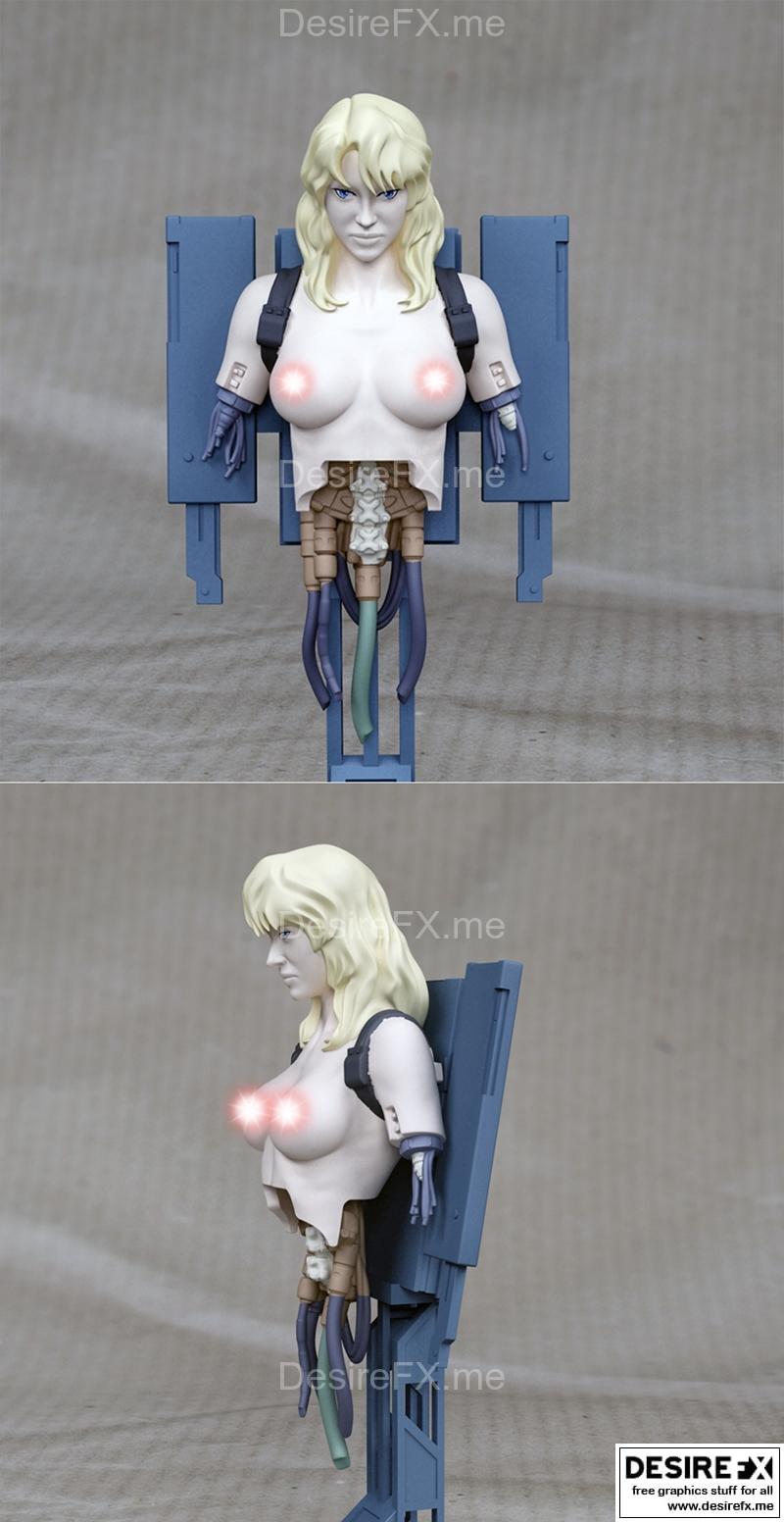 《攻壳机动队：2001项目 - 操控者 3D打印模型》|Ghost in the shell – Project 2501- Puppet Master – 3D Print Model STL