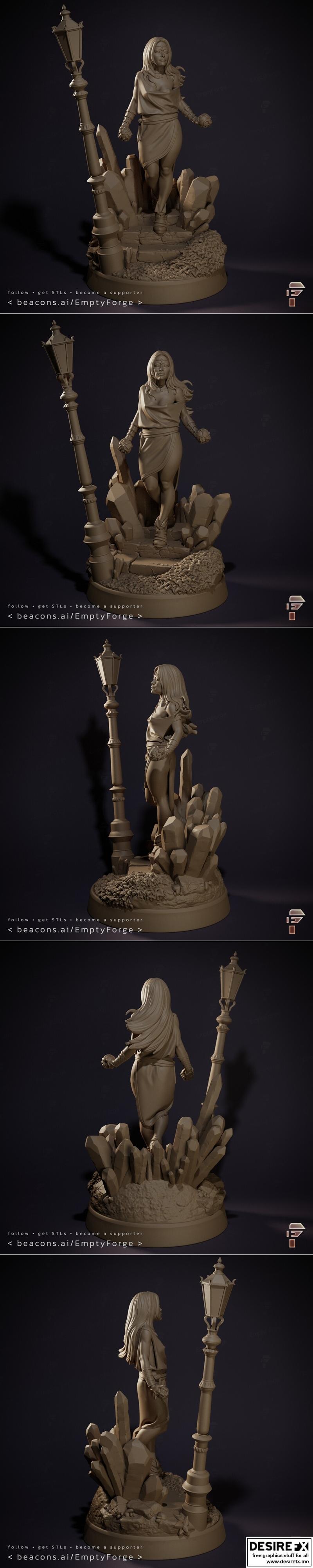 赛琳 3D打印模型|Selene – 3D Print Model STL