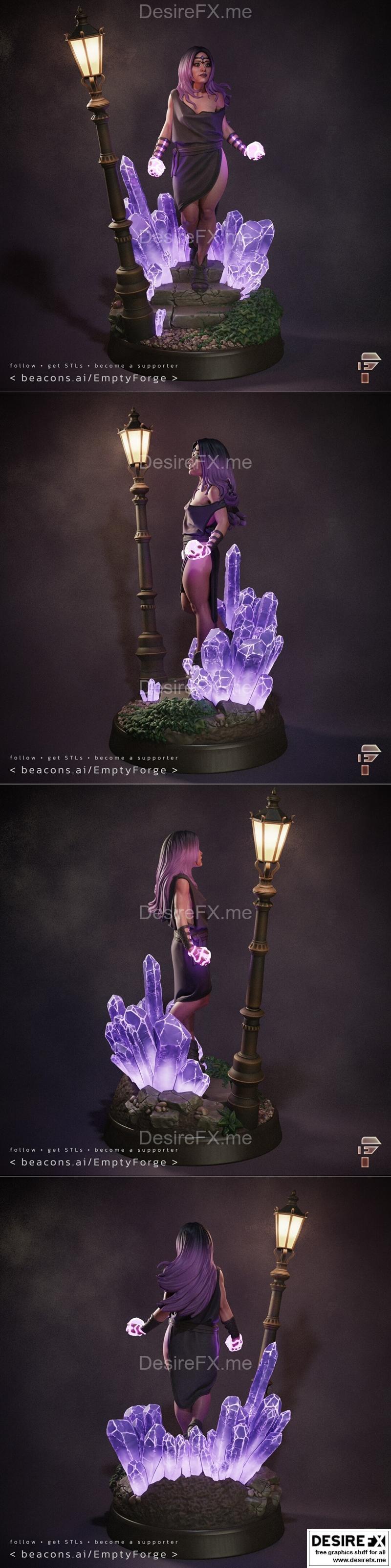 赛琳 3D打印模型|Selene – 3D Print Model STL