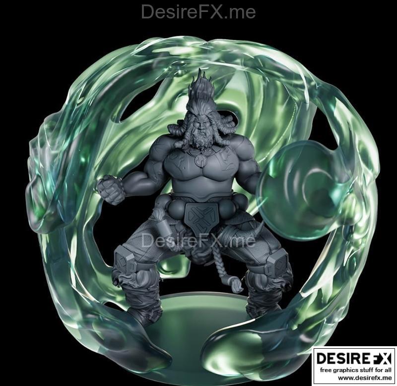 Udyr 3D打印模型|Udyr – 3D Print Model STL