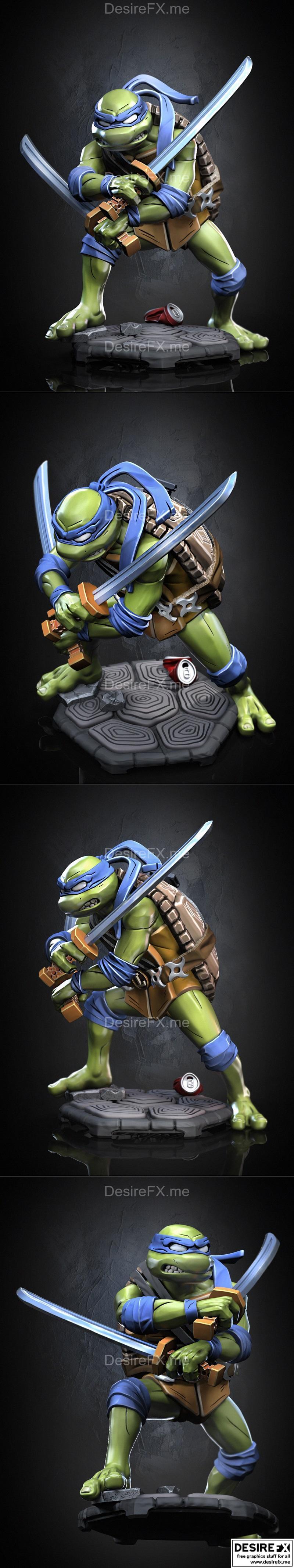 Dragun Studios - 3D打印模型 - Leo角色粉丝创作|Dragun Studios – Leo Fan Art – 3D Print Model STL