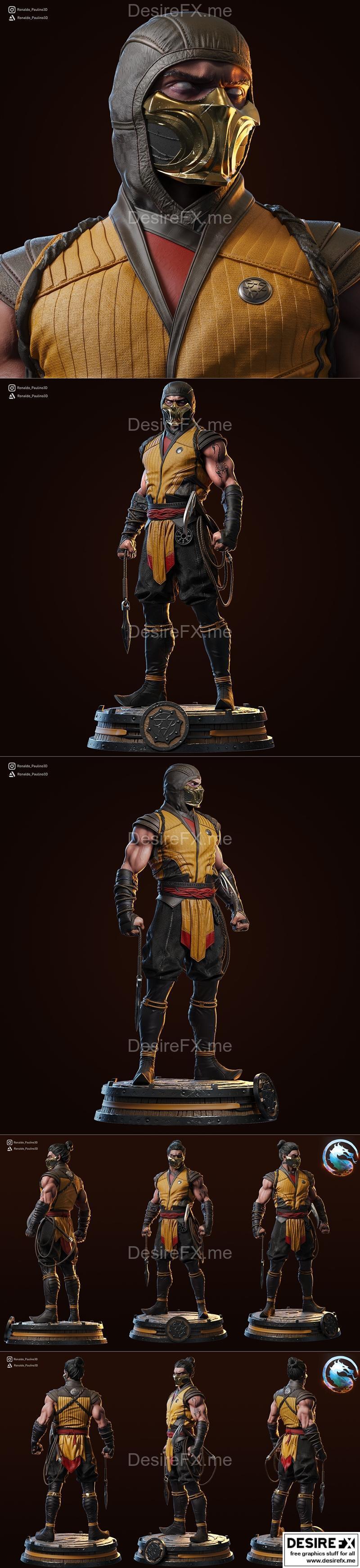 蝎子MK1 - 3D打印模型|Scorpion MK1 – 3D Print Model STL