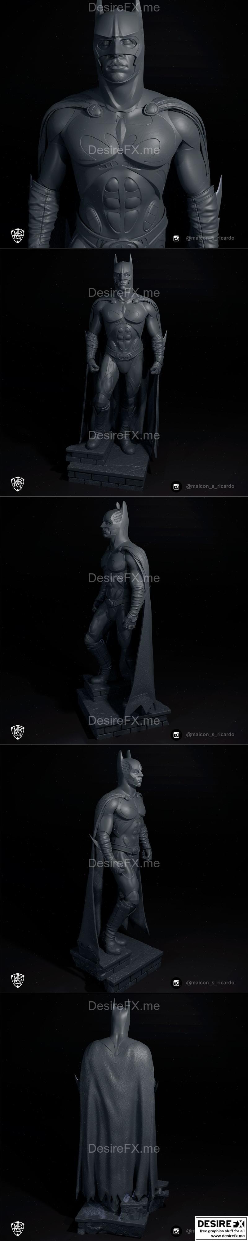 蝙蝠侠永恒声呐服 3D打印模型|Batman Forever Sonar Suit – 3D Print Model STL
