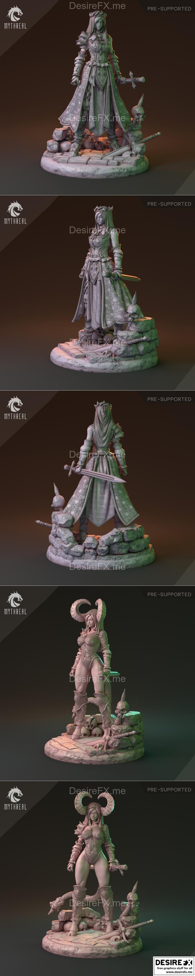 MythReal Games《Celestine》3D打印模型|MythReal Games – Celestine – 3D Print Model STL