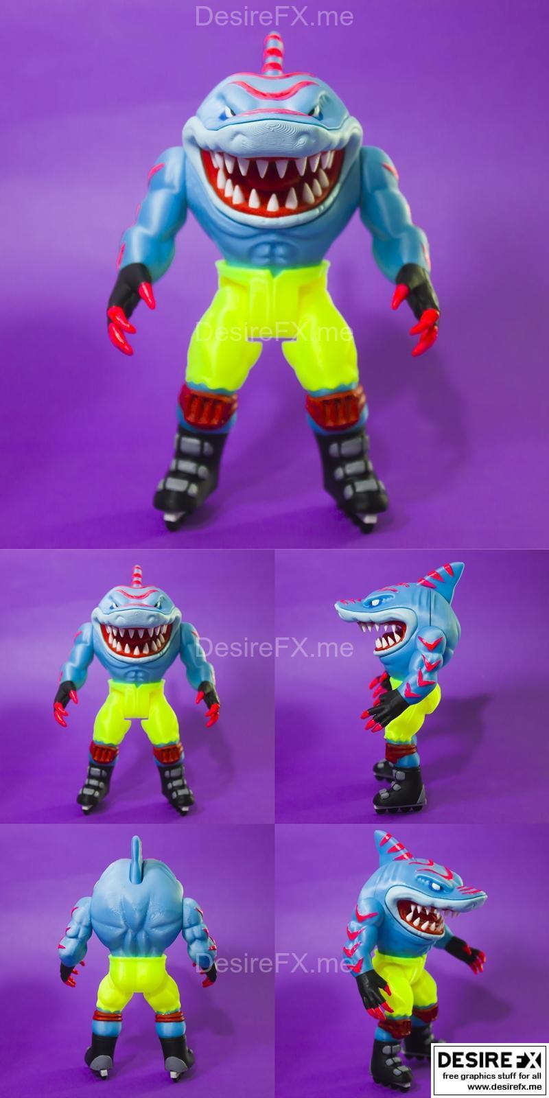 Streex Assembly – 3D打印模型：动漫角色立体模型|Streex Assembly – 3D Print Model STL