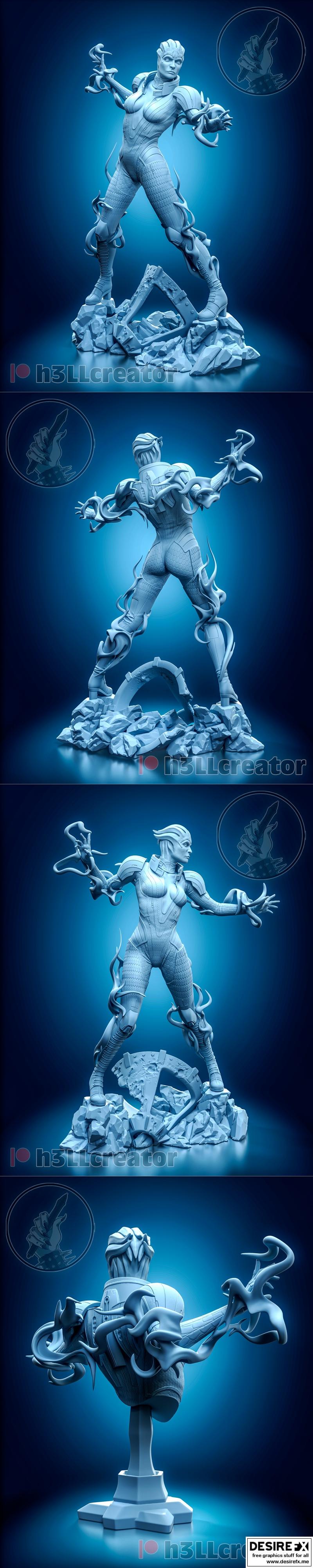 H3LL创作工作室 - Samara - 3D打印模型|H3LL Creator – Samara – 3D Print Model STL