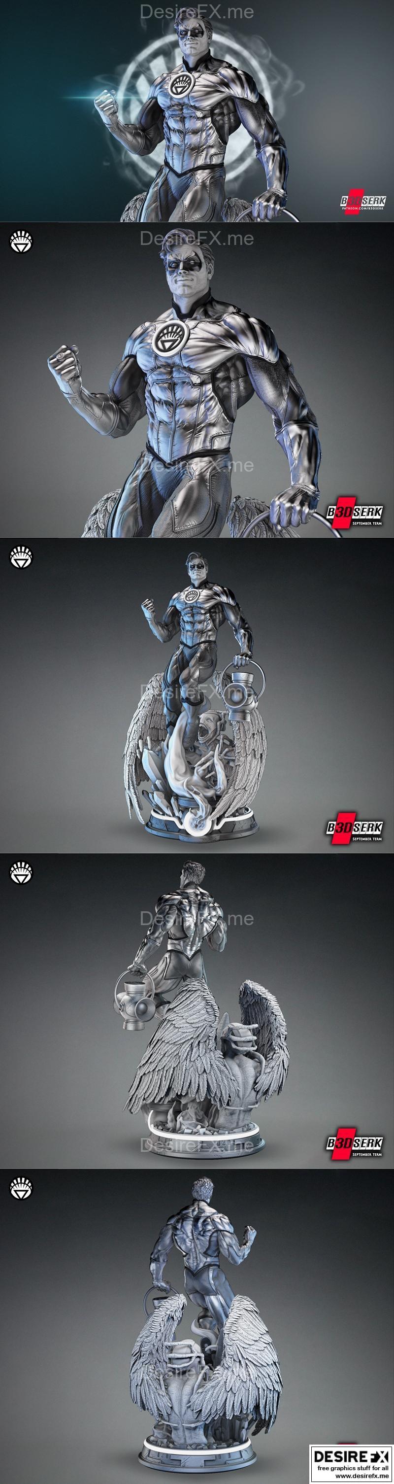 B3DSERK 白光灯笼雕塑 3D打印模型|B3DSERK – White Lantern Sculpture – 3D Print Model STL