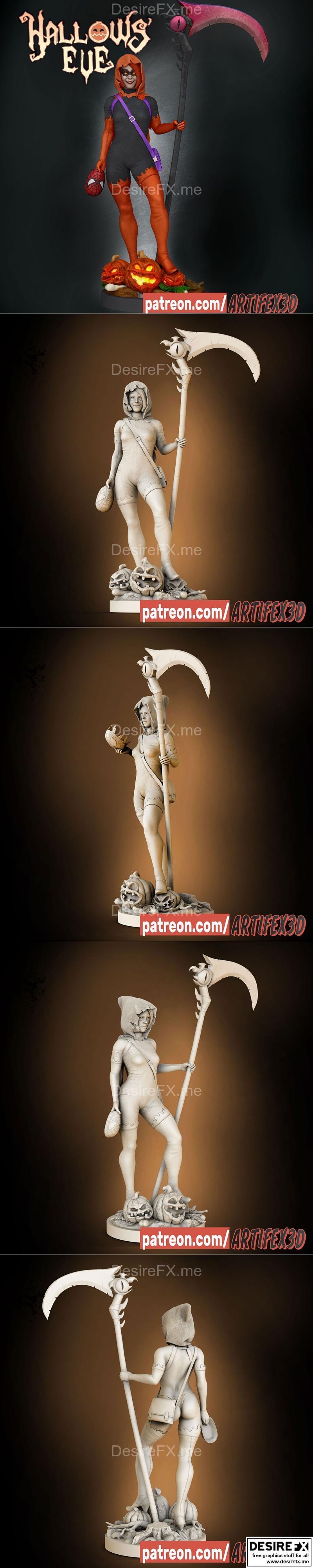 Artifex3d 万圣节主题3D打印模型|Artifex3d – Hallows Eve – 3D Print Model STL