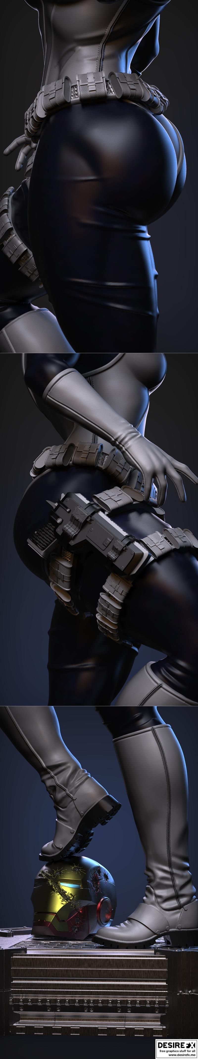 Biobreed Studios - 马德琳·马斯克 - 3D打印模型|Biobreed Studios – Madame Masque – 3D Print Model STL