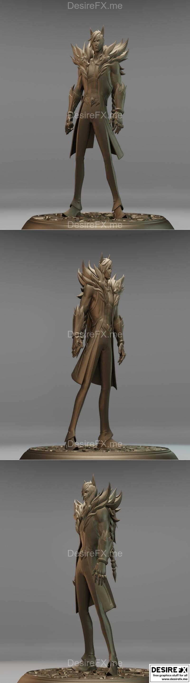 赛特 - 英雄联盟 - 3D打印模型|Sett – League of Legends – 3D Print Model STL